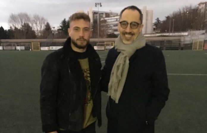 Elia Capissi con il Presidente Antonio Di Santo, Forza e Coraggio