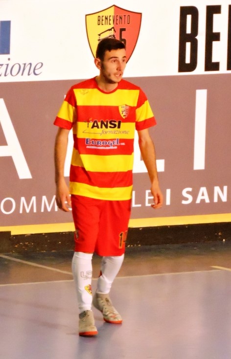 Cristian De Simone, autore di una doppietta contro la Trilem