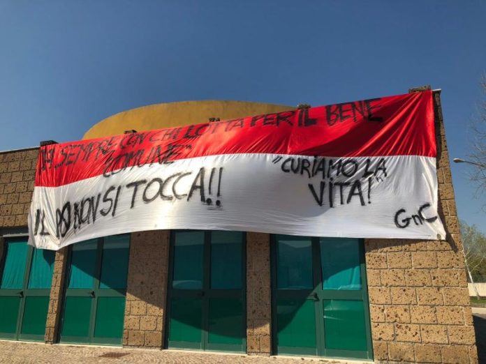 OSPEDALE SANT'AGATA PROTESTA 2