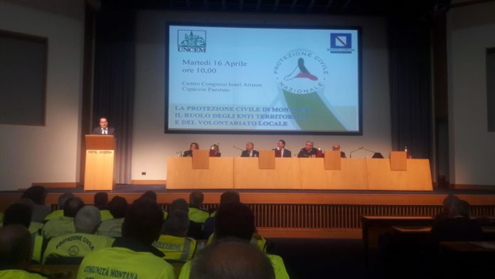 Protezione civile incontro a Capaccio