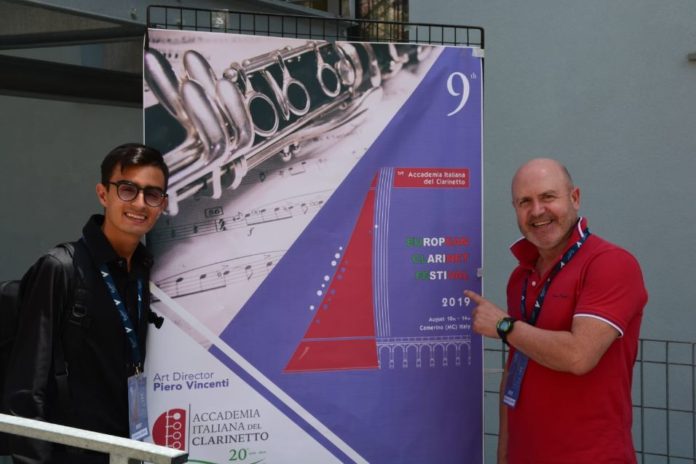Francesco Bruni e M°Falzarano IX European Clarinet Festival