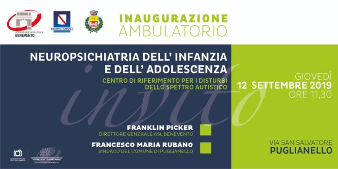 invito inaugurazione ambulatorio npia puglianello bn