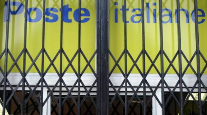 CHIUSURA UFFICIO POSTALE