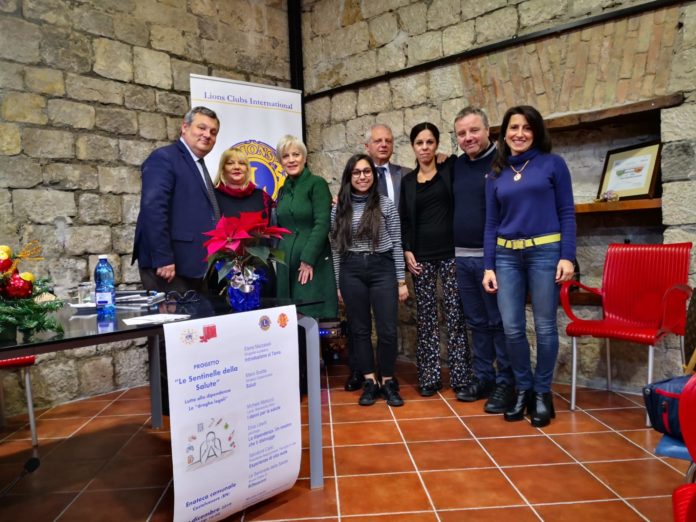 Lions club benevento host Progetto le sentinelle della salute 1