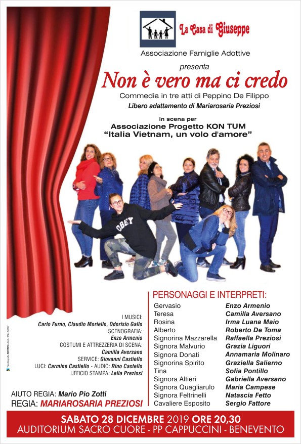 Locandina Non è vero ma ci credo 3