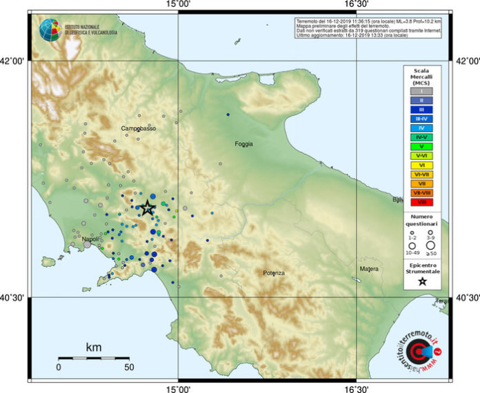 Terremoti del 16 dicembre 2019
