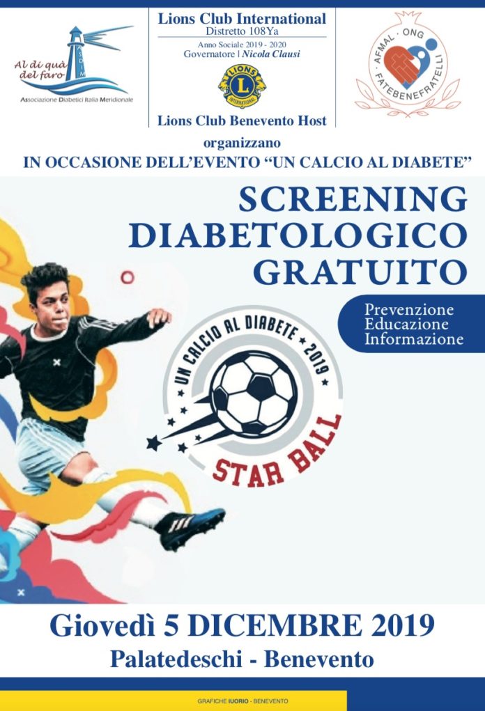 Un calcio al diabete