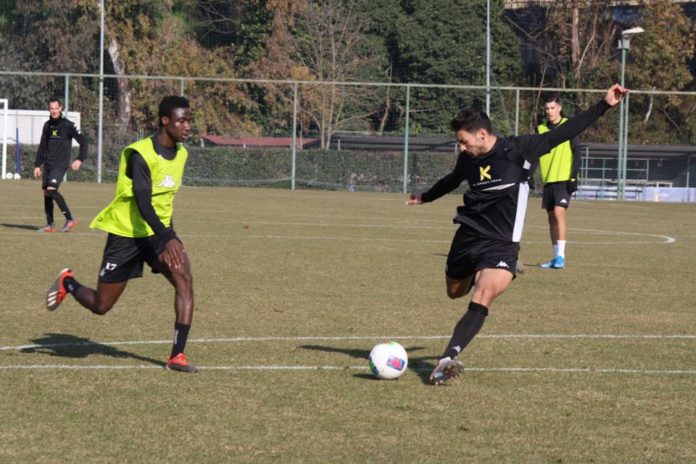 Benevento allenamento