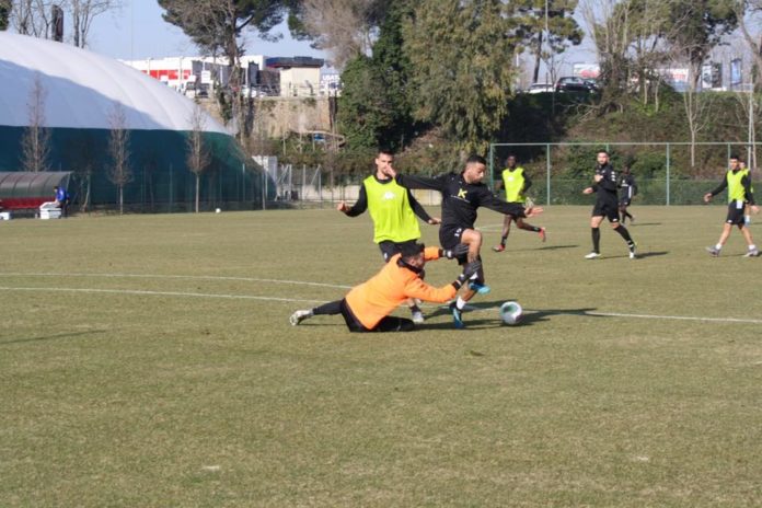 Benevento allenamento 2