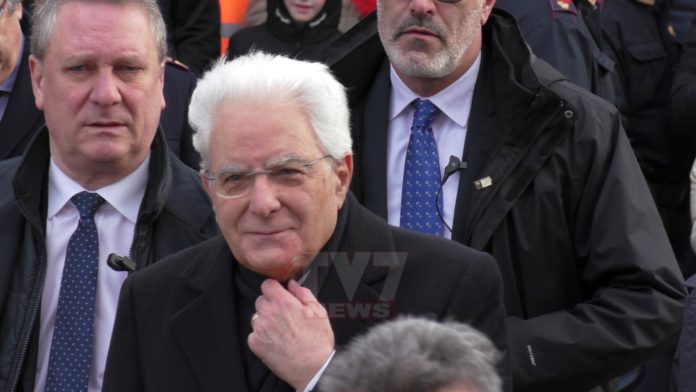 PRESIDENTE MATTARELLA A BENEVENTO ARRIVO 28-1-20 (12)