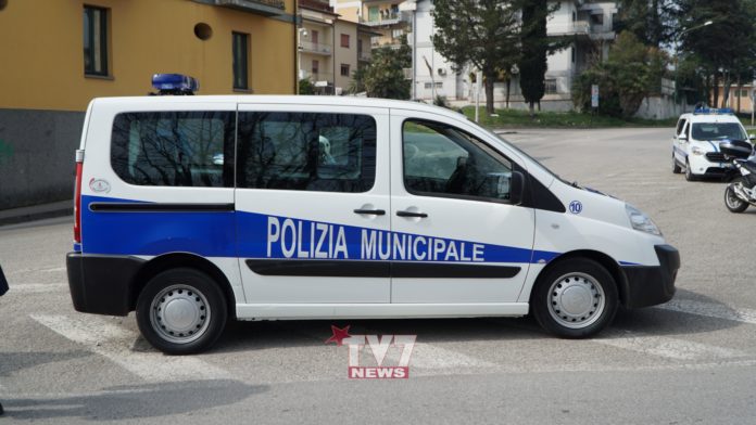 VIGILI URBANI POSTO DI BLOCCO MARZO 2020 (10)