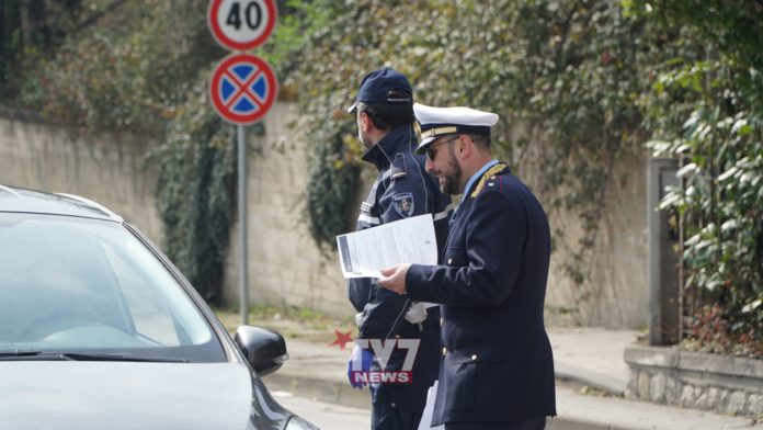 VIGILI URBANI POSTO DI BLOCCO MARZO 2020 (15)