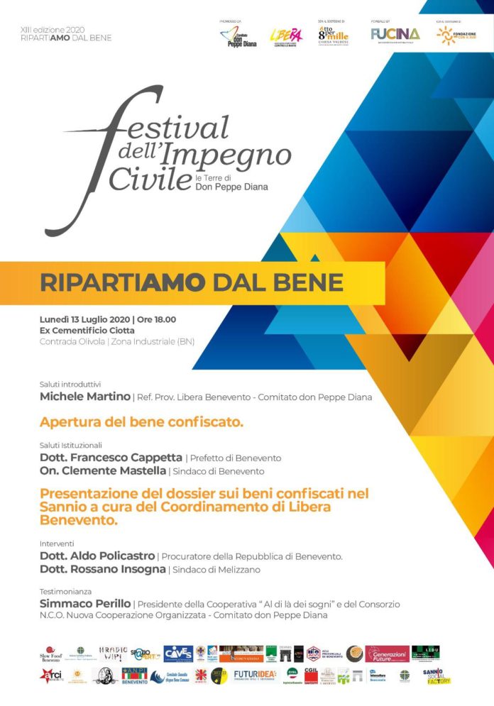 Locandina Festival Impegno Civile 2020