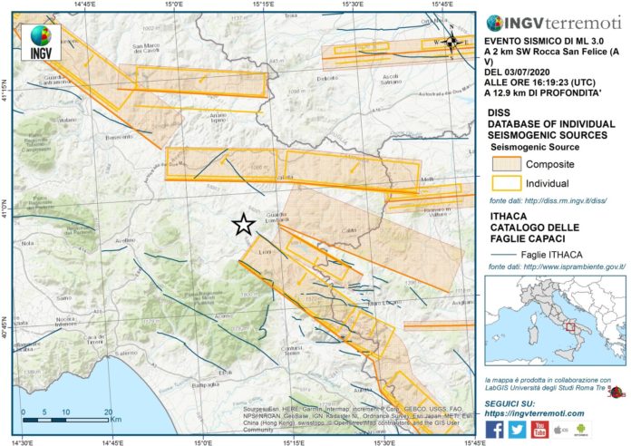 Terremoto Irpinia 2020