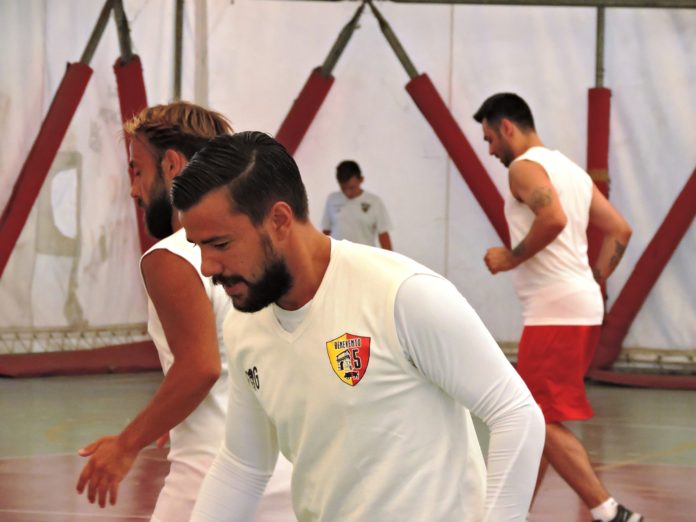 Gennaro Galletto, Benevento5, autore di 4 reti nella prima amichevole stagionale contro la Sandro Abate