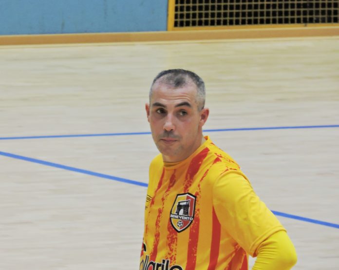 Vincenzo Botta, autore di una doppietta contro i Leoni Acerra