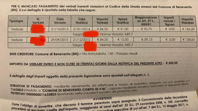 Ingiunzione Andreani Tributi 01