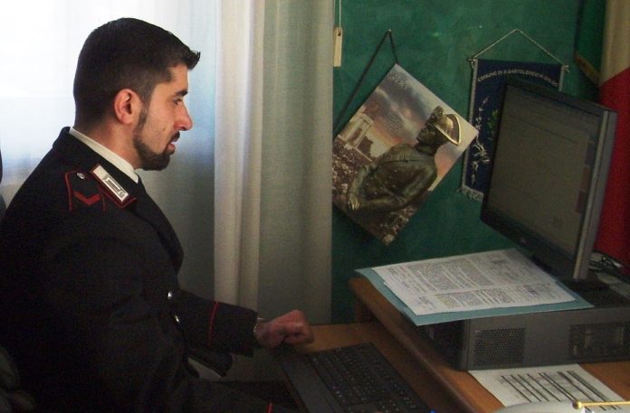Carabinieri Repertorio x truffa telematica