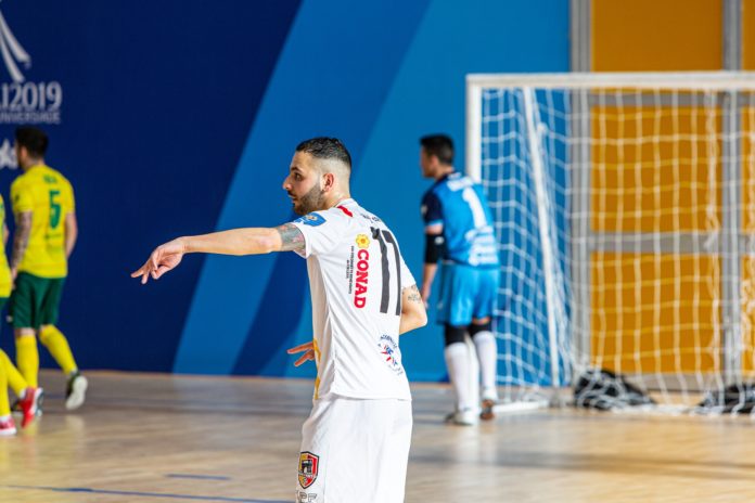 Benevento 5 Raffaele Stigliano, autore del 3-2 contro il Senise
