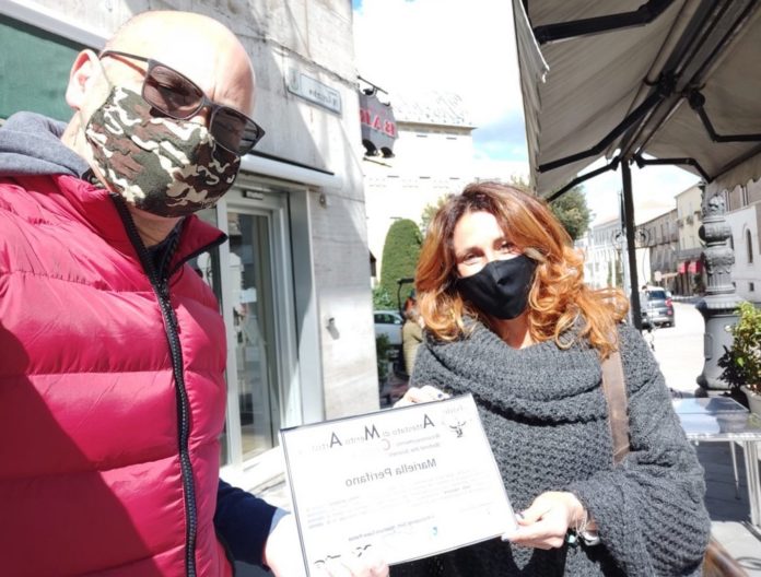 Mariella Premio Behind the scenes Mariella Perifano