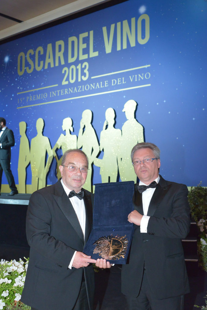 Salvatore Garofano e Domizio Pigna Oscar del vino 2013