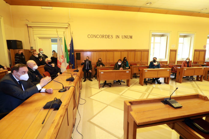 benevento comune palazzo mosti l'incontro tra il sindaco clement