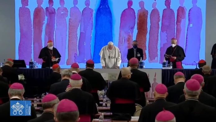 PAPA INCONTRA VESCOVI 1