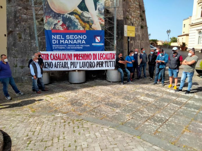 SAMTE PROTESTA ROCCA DEI RETTIRI 1