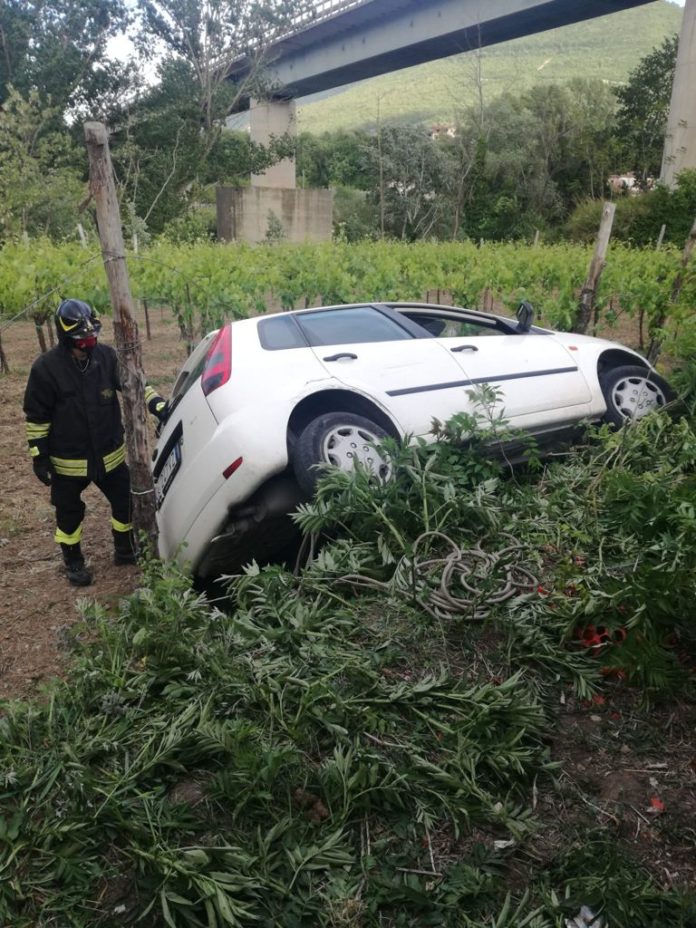 incidente solopaca