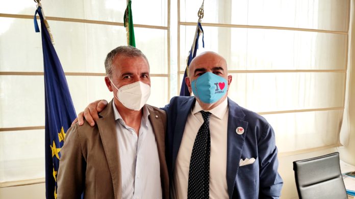 LUCA MASCOLO CON IL SINDACO DI VITULANO RAFFAELE SCARINZI_03