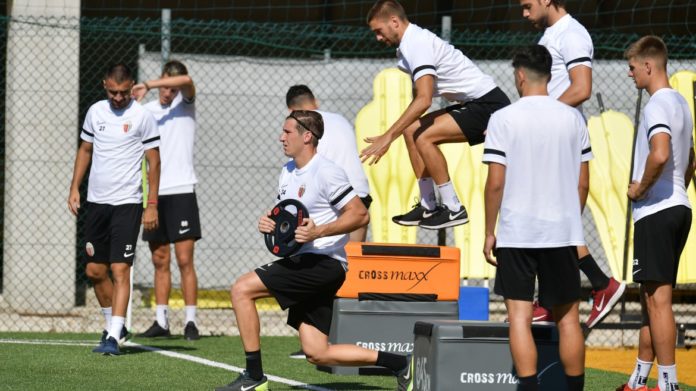 ascoli allenamento
