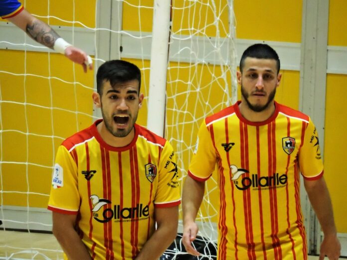 Lucas Mejuto ed Emanuele Volonnino, autori di una tripletta a testa nella sfida di Ortona