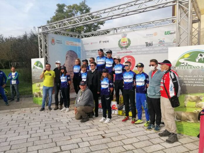 Puglianello Ciclocross 31102021 leader Medit Cross dopo prima prova