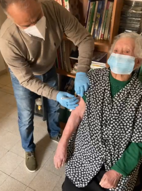 VACCINAZIONE 102ENNE