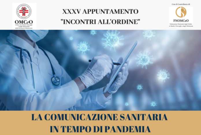 Locandina Ordine Medici Benevento 3 Dicembre 2021