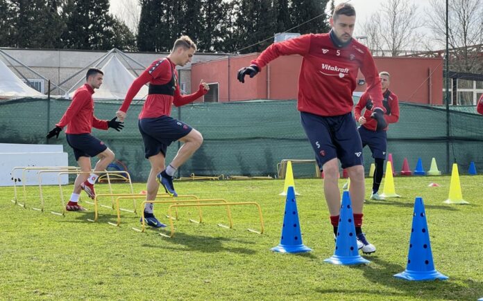 Perugia allenamento