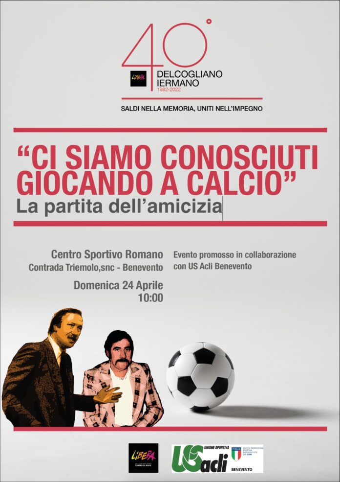Ci soamo conosciuti giocando a calcio