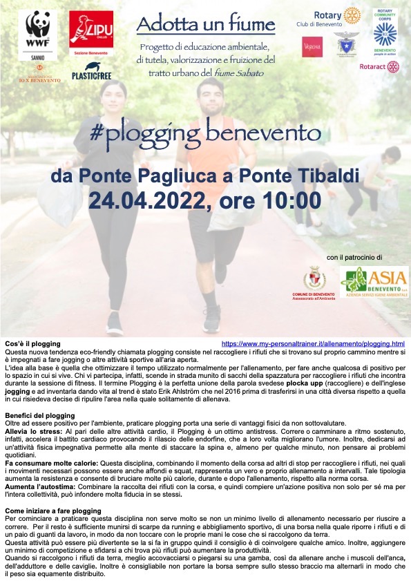 Plogging Ponte tibaldi