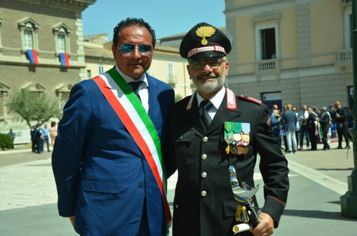 Telese Sindaco e Carabiniere