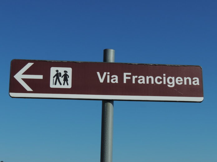 Lipu freccia_Via_Francigena