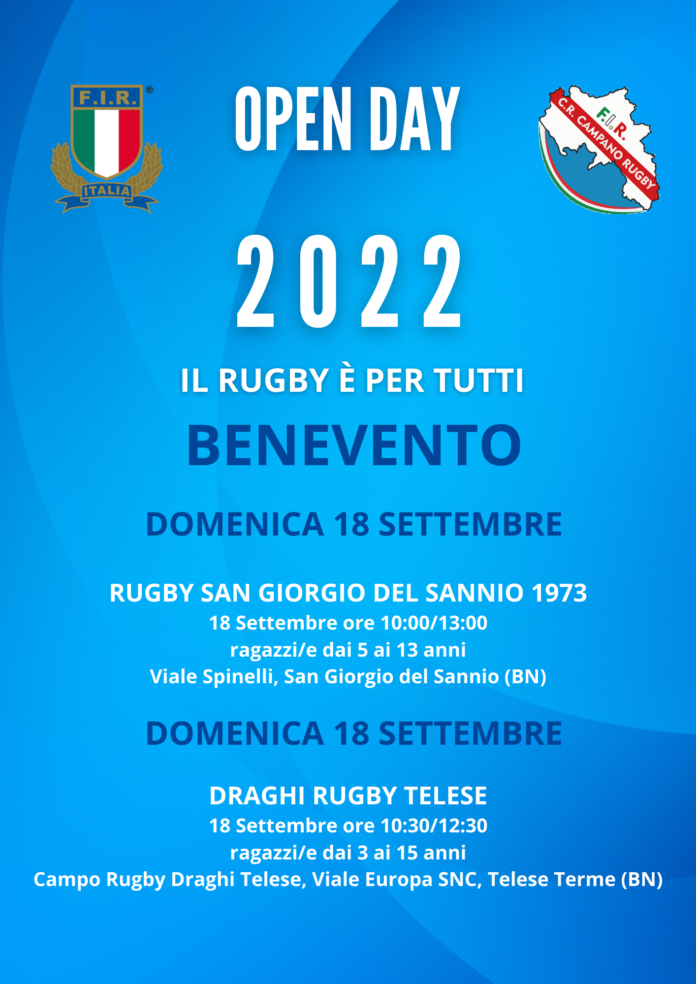 RUGBY OPEN DAY