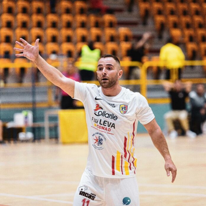 Gianmarco Cerrone, autore dell'1-0 contro il Catanzaro
