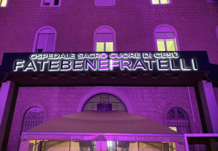 Fatebenefratelli viola
