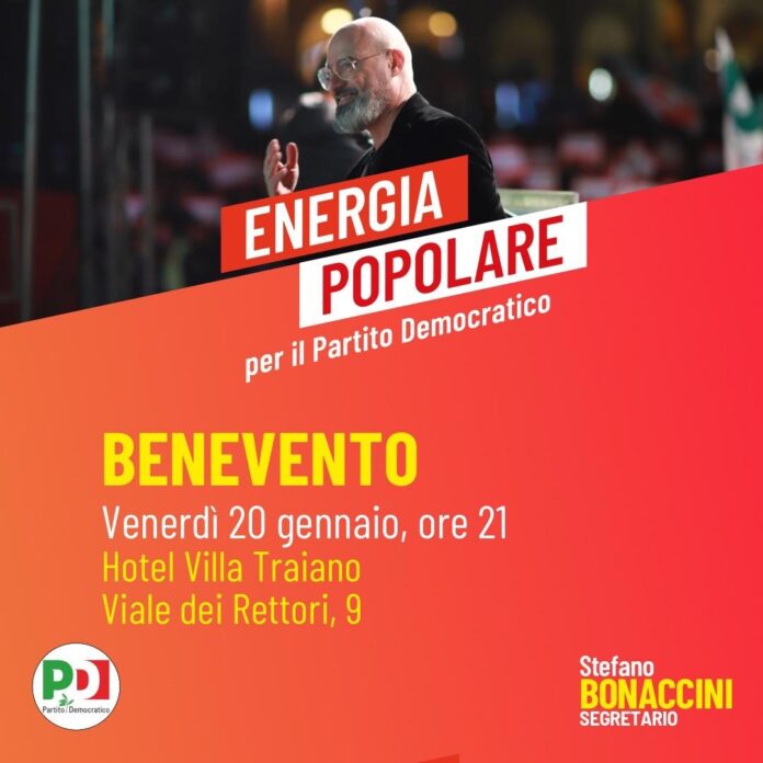 Locandina Bonaccini
