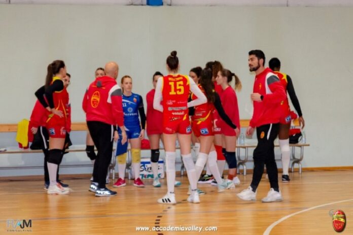accademia volleyro rinviata