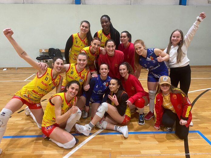 accademia ancora una vittoria al quinto set