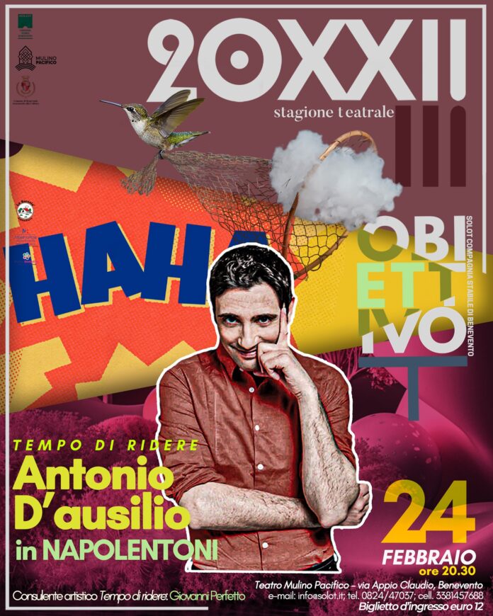 locandina Antonio D’ausilio def