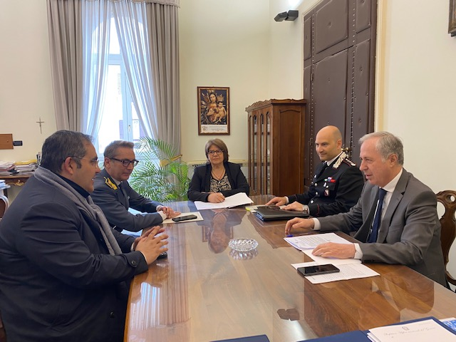 Comitato sicurezza prefettura