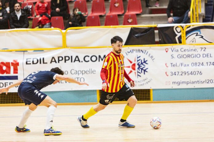 Nicola Arvonio, GG Team Wear Benevento 5, autore del 4-4