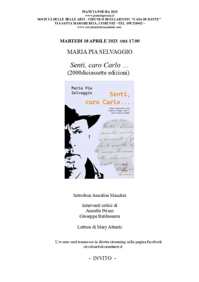 locandina GADDA 18 aprile